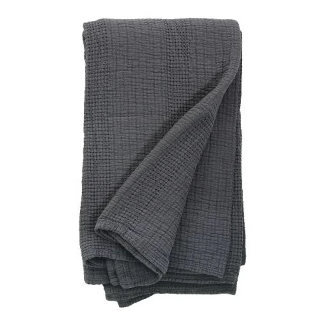 Pom Pom at Home Nantucket Gray Midnight Matelassé Quilt NWT Size Queen